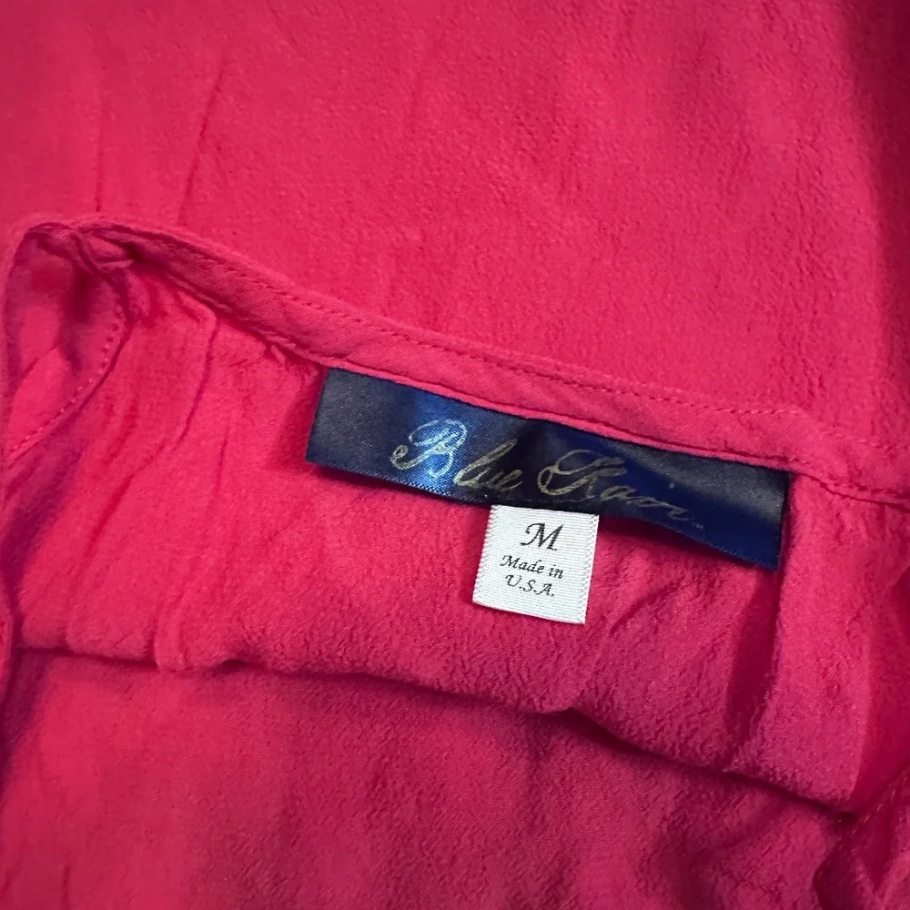 Blue Rain Lace Tank Top Size Medium - Picture 2 of 4
